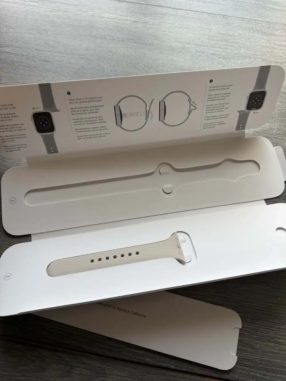 Apple Starlight Sport Band For Apple Watch
